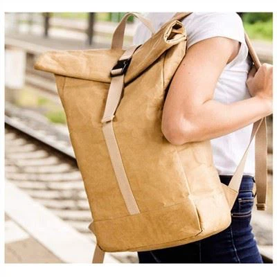 Rolltop kraft papirni ruksak