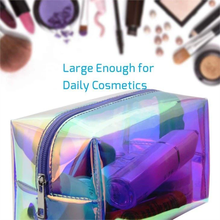 Hight Quality Foldable Travel PVC Makeup Bag