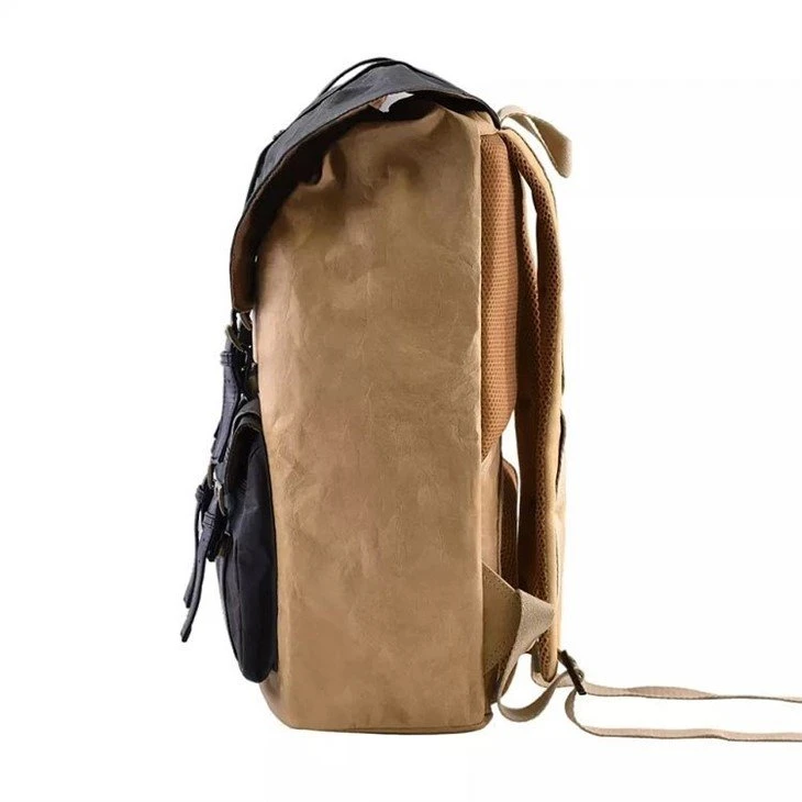 Washable Kraft Paper Waterproof Laptop Rucksack
