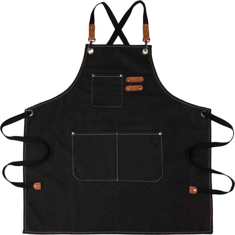 Heavy Duty Canvas Garden Apron With Tool Pockets factory